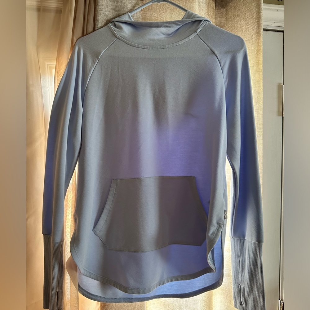 Beautiful baby blue hooded top